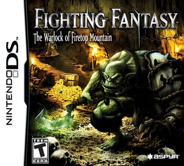 Fighting Fantasy - The Warlock of Firetop Mountain (USA) box cover front